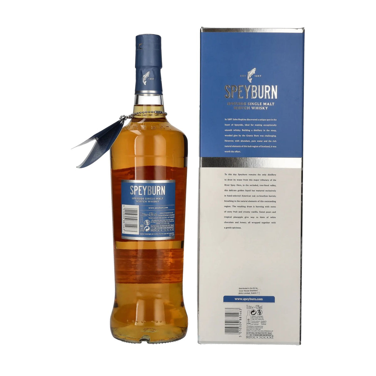 Speyburn 16 Years Old Speyside Single Malt TRAVEL EXCLUSIVE 43% vol. 1l in a gift box