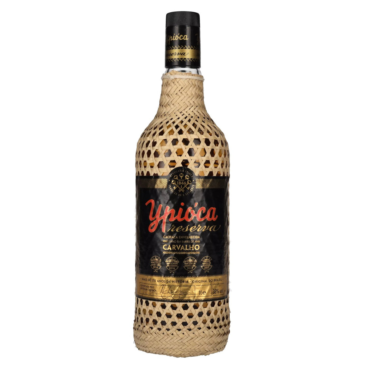 Ypióca Cachaça Envelhecida Reserva Especial OURO 38% vol. 1 l