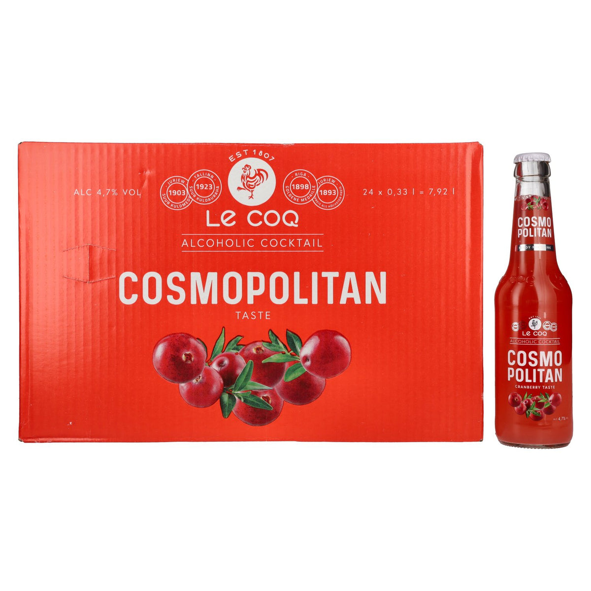 Le Coq COSMOPOLITAN 4,7% vol. 24 x 0,33 l