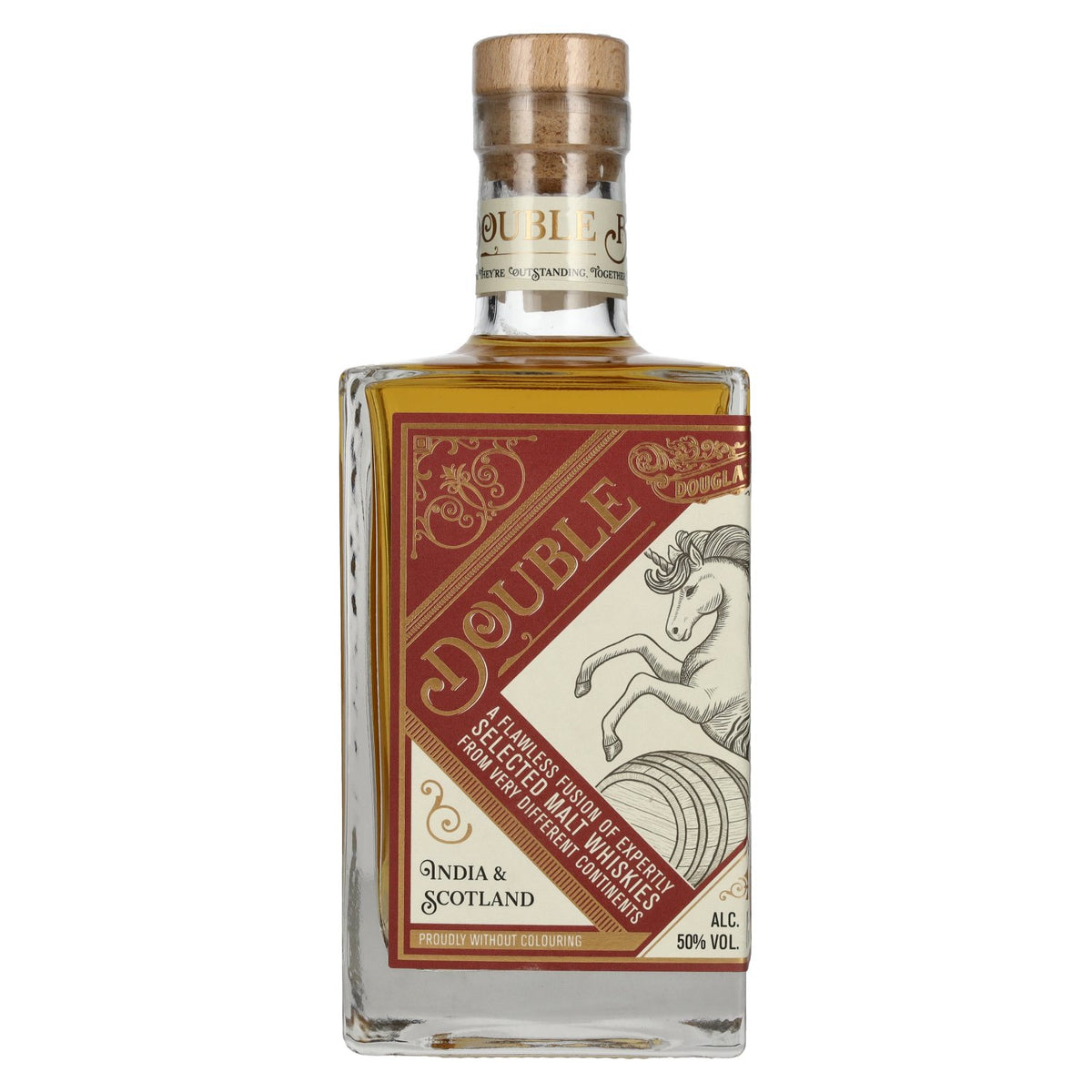 Douglas Laing DOUBLE BARREL India &amp; Scotland Blended Malt Whisky 50% vol. 0.7 l