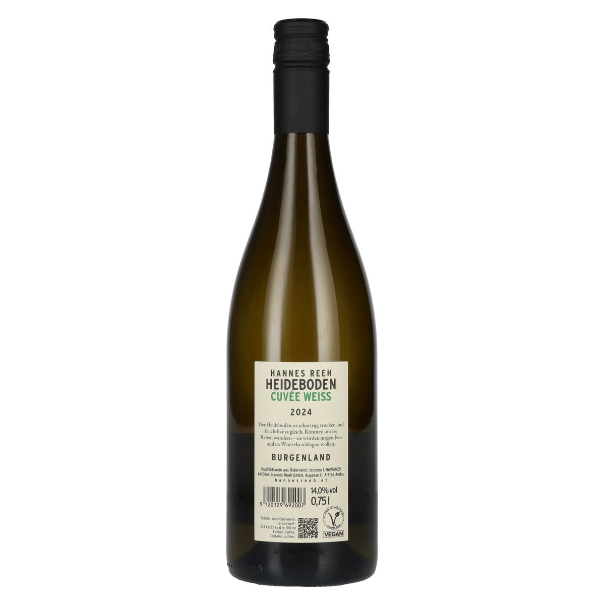Hannes Reeh Heideboden Cuvée Blanc 2024 14 % vol. 0,75 l