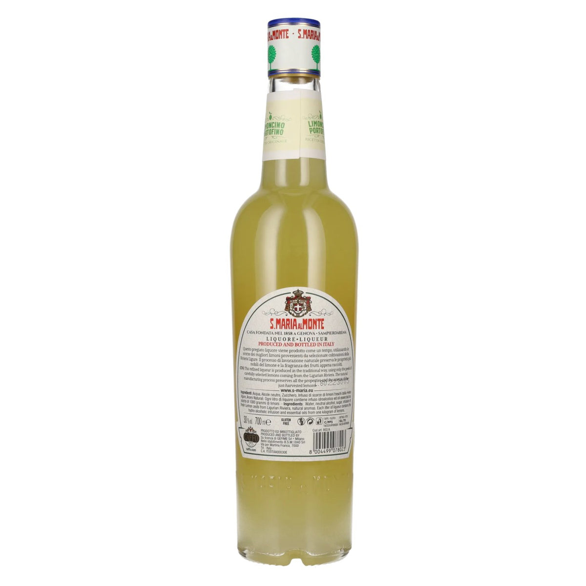 S. Maria al Monte Limoncino Portofino Lemon Liqueur 30% vol. 0.7 l