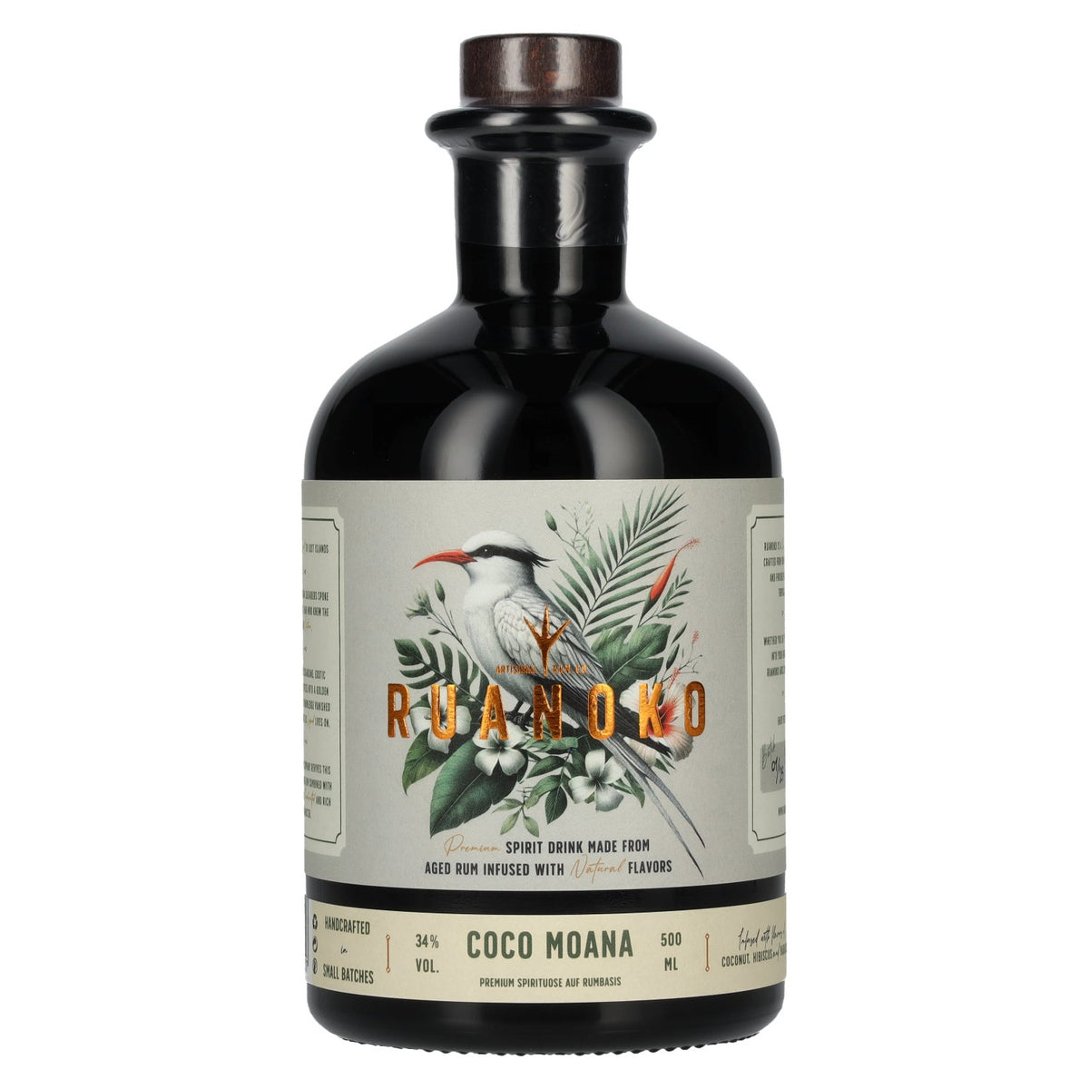 Ruanoko Coco Moana Spirit Drink 34% ABV 0.5l