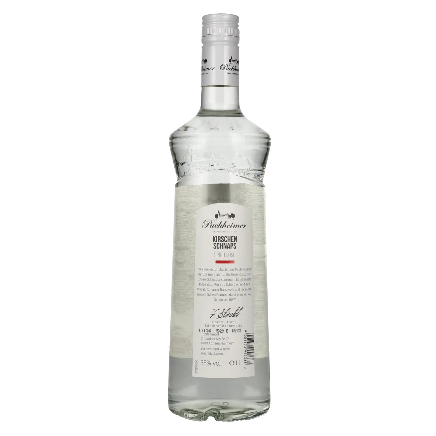 Eau de vie de cerise Puchheimer 35% vol. 1l