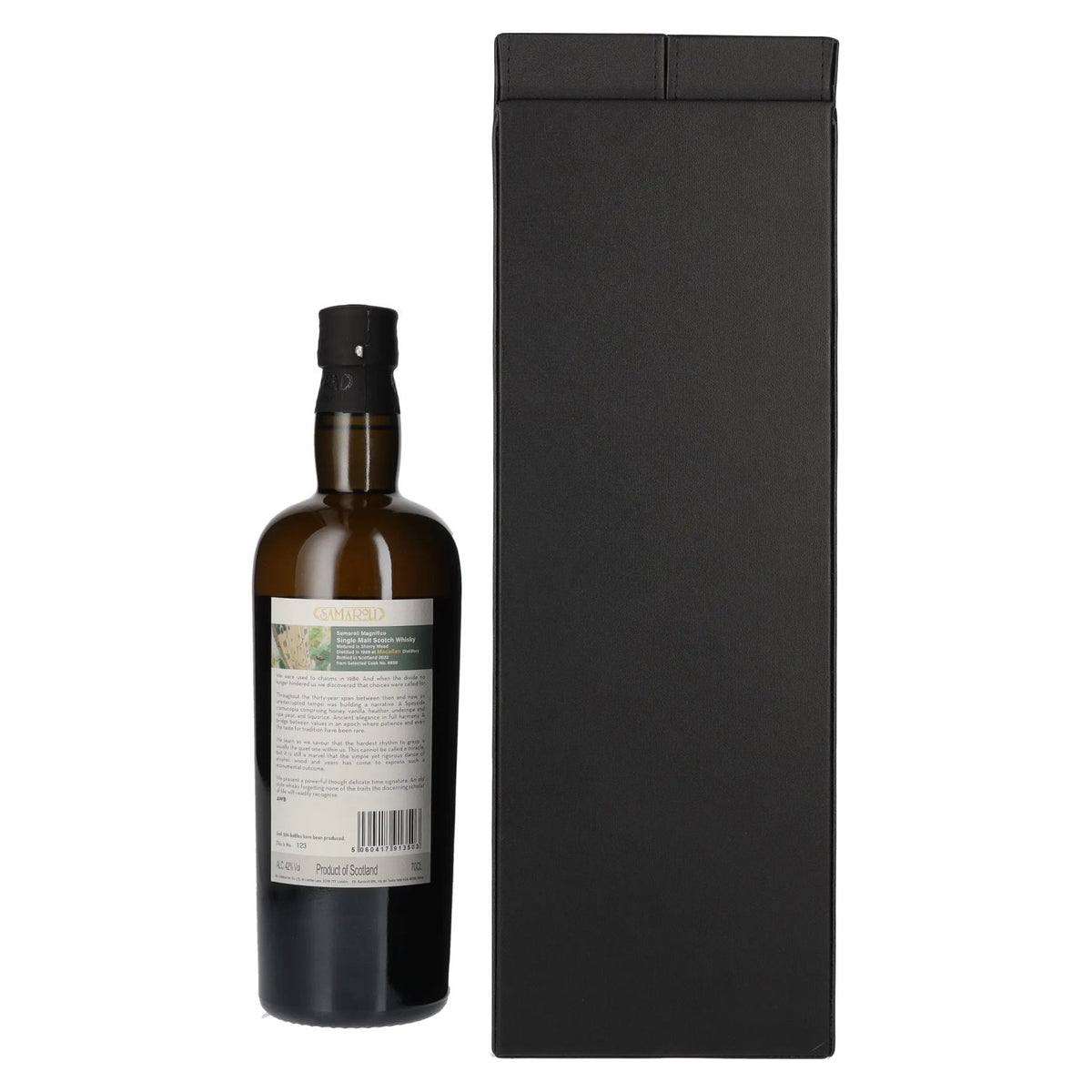 Samaroli Magnifico MACALLAN Single Malt Sherry Wood 1989 42% Vol. 0,7l in Geschenkbox