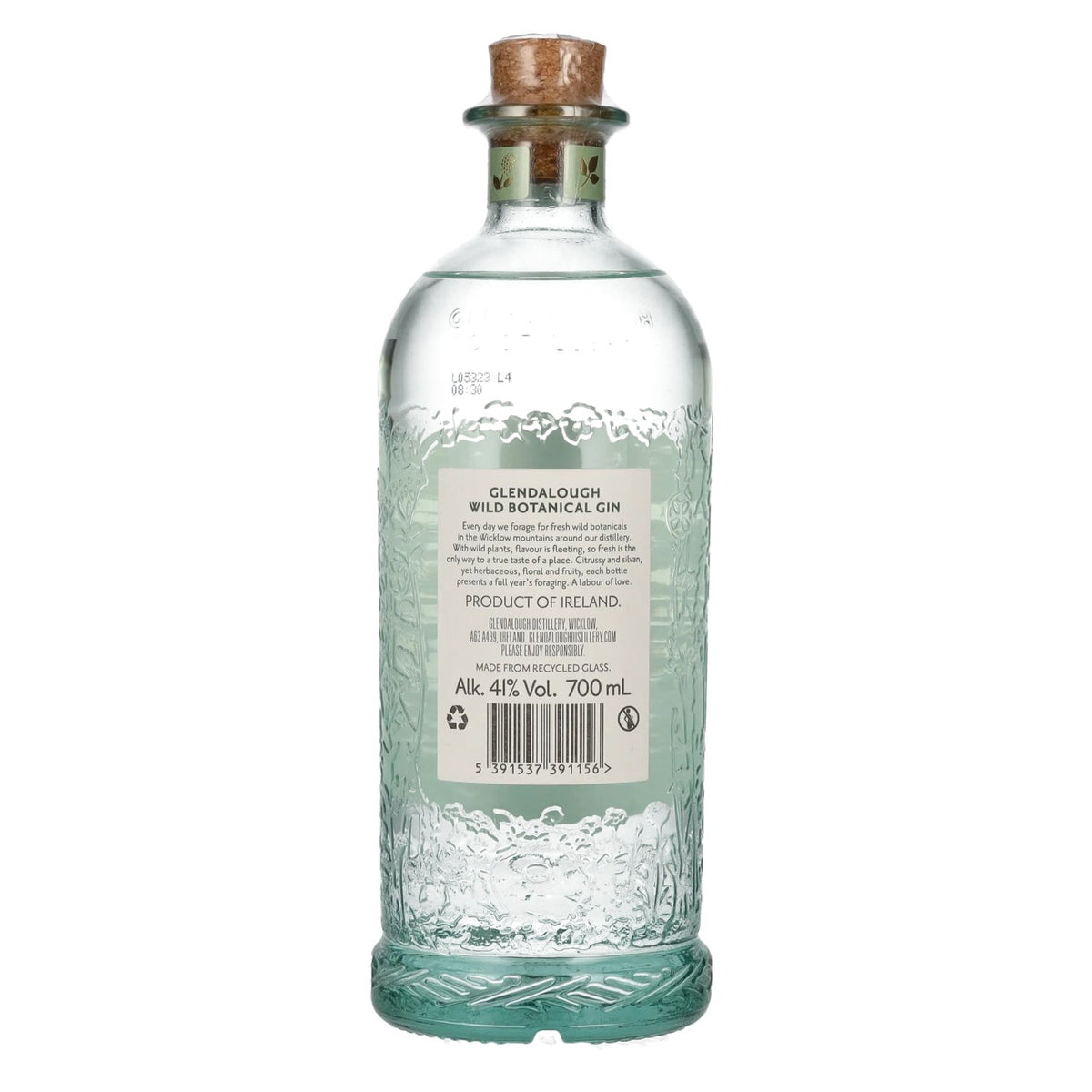 Glendalough Wild Botanical Gin 41% ABV 0.7l