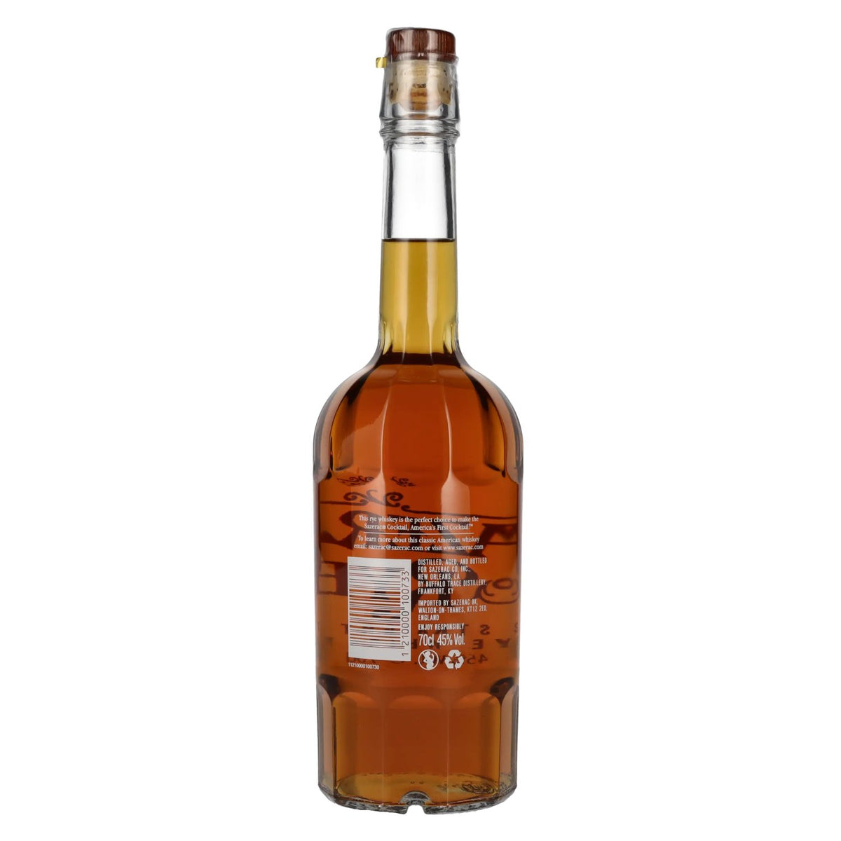 Sazerac Rye Straight Rye Whiskey 45% vol. 0,7 l
