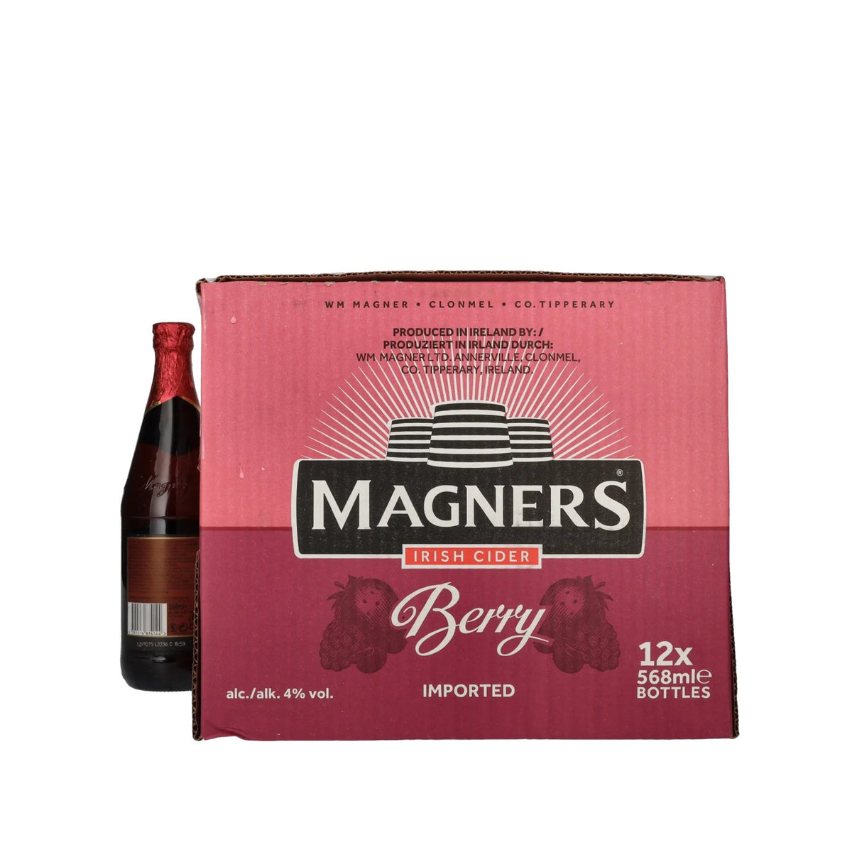Magners Irish Cider BERRY 4% ABV 12 x 0.568 l
