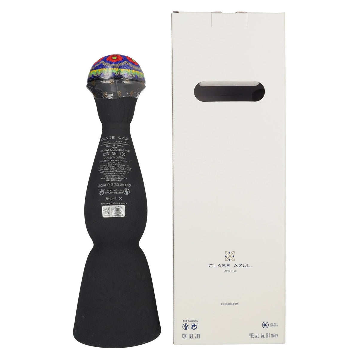 Clase Azul Mezcal DURANGO 44% ABV 0.7l in a gift box