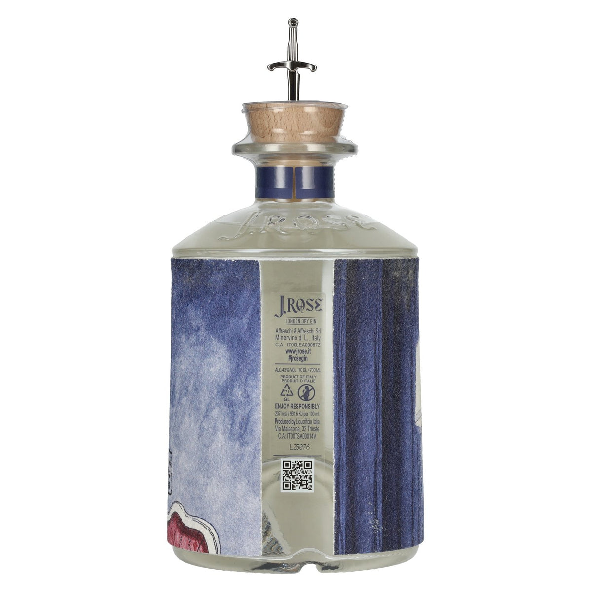 J. Rose London Dry Gin JR05 43% vol. 0,7 l