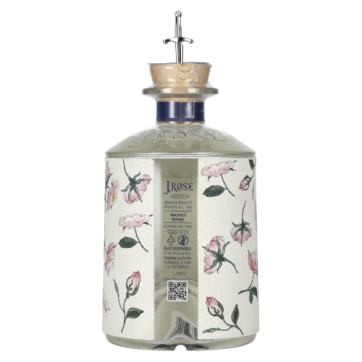J. Rose London Dry Gin JR09 43% vol. 0,7 l