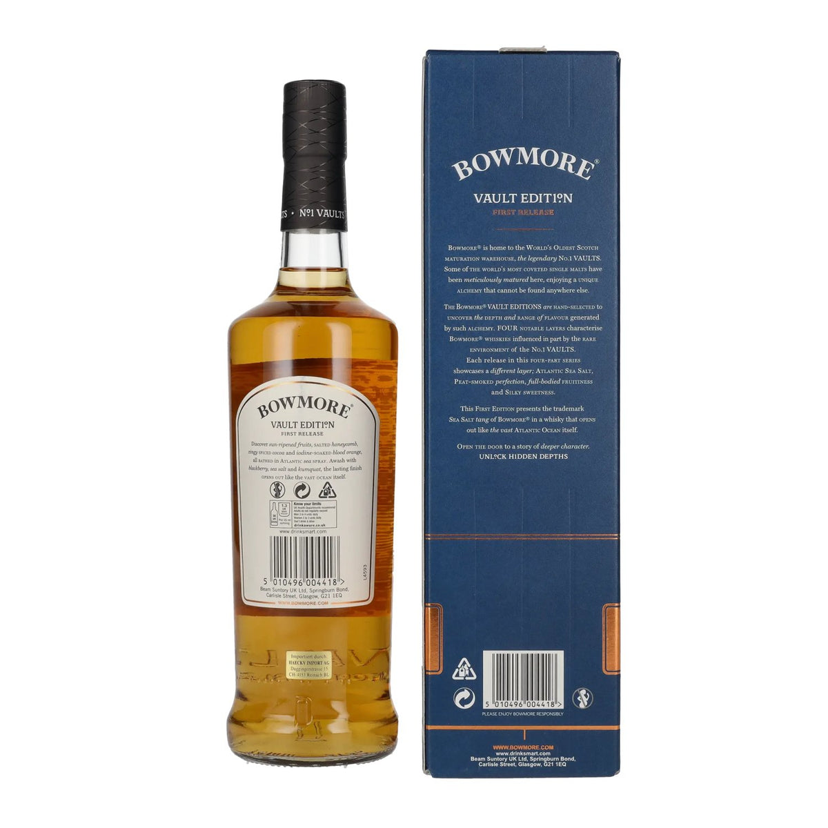 Bowmore VAULT EDITION Atlantic Sea Salt FIRST RELEASE 51.5% vol. 0.7l in a gift box
