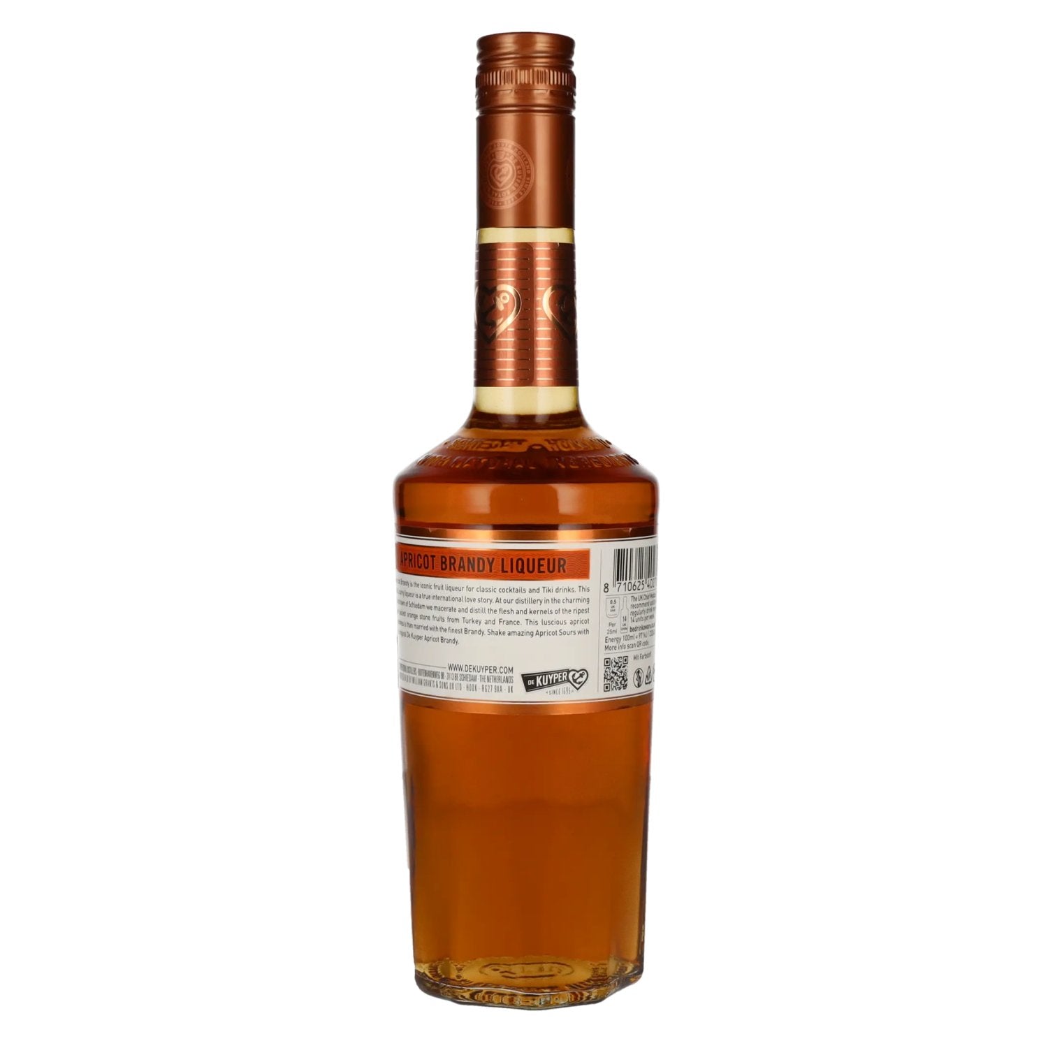 De Kuyper APRICOT BRANDY likeur 20% Vol. 0,7l