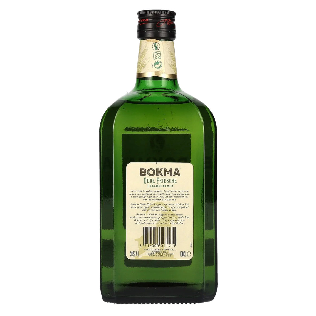 Bokma Oude Genever 38% vol. 1 l