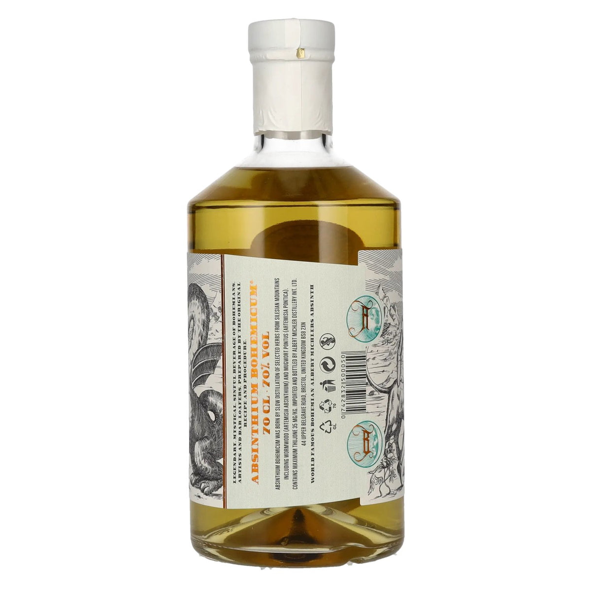 Absinthium Bohemicum de Michler, 70 % vol., 0,7 l