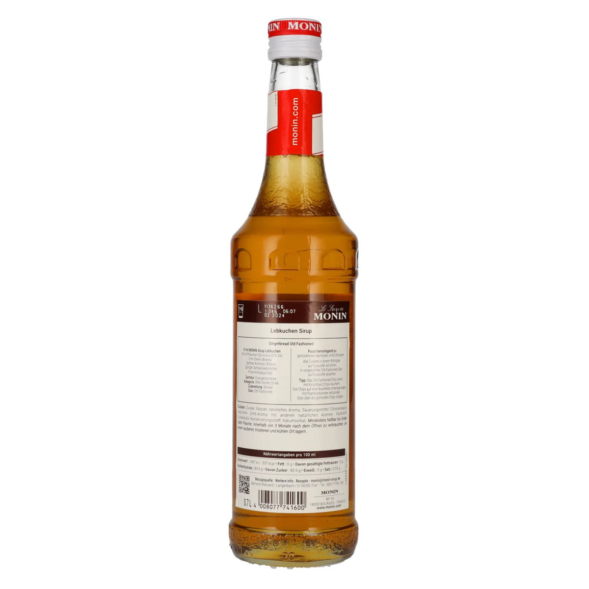 Monin LEBKUCHEN Syrup 0.7l