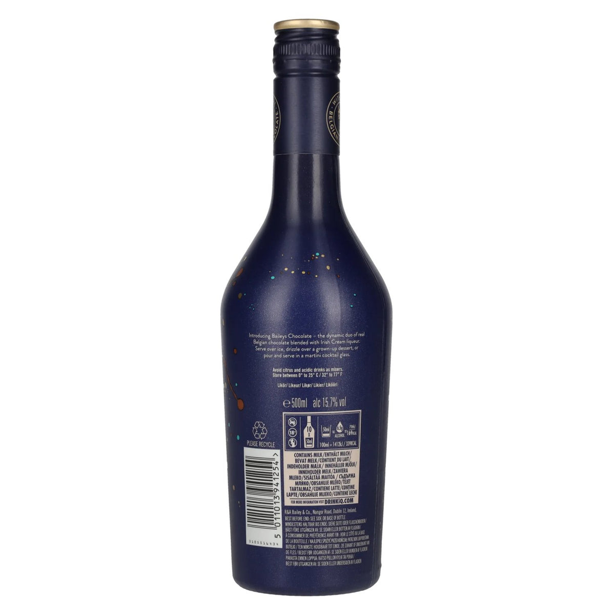 Baileys Chocolate Irish Cream Liqueur 15.7% ABV 0.5l