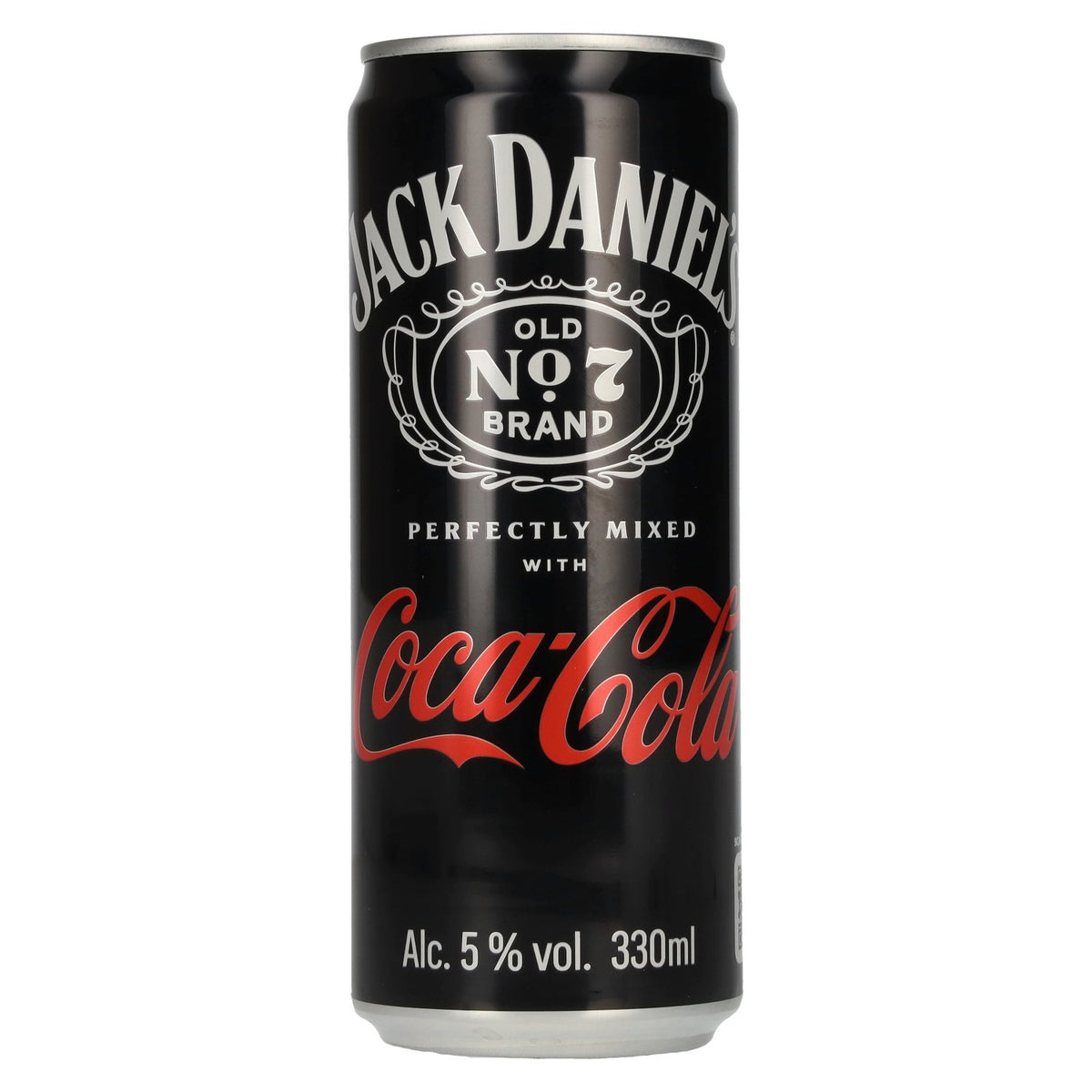 Jack Daniel's No. 7 Whiskey &amp; Coca Cola 5% vol. 12 blikjes van 0,33 l (statiegeld)