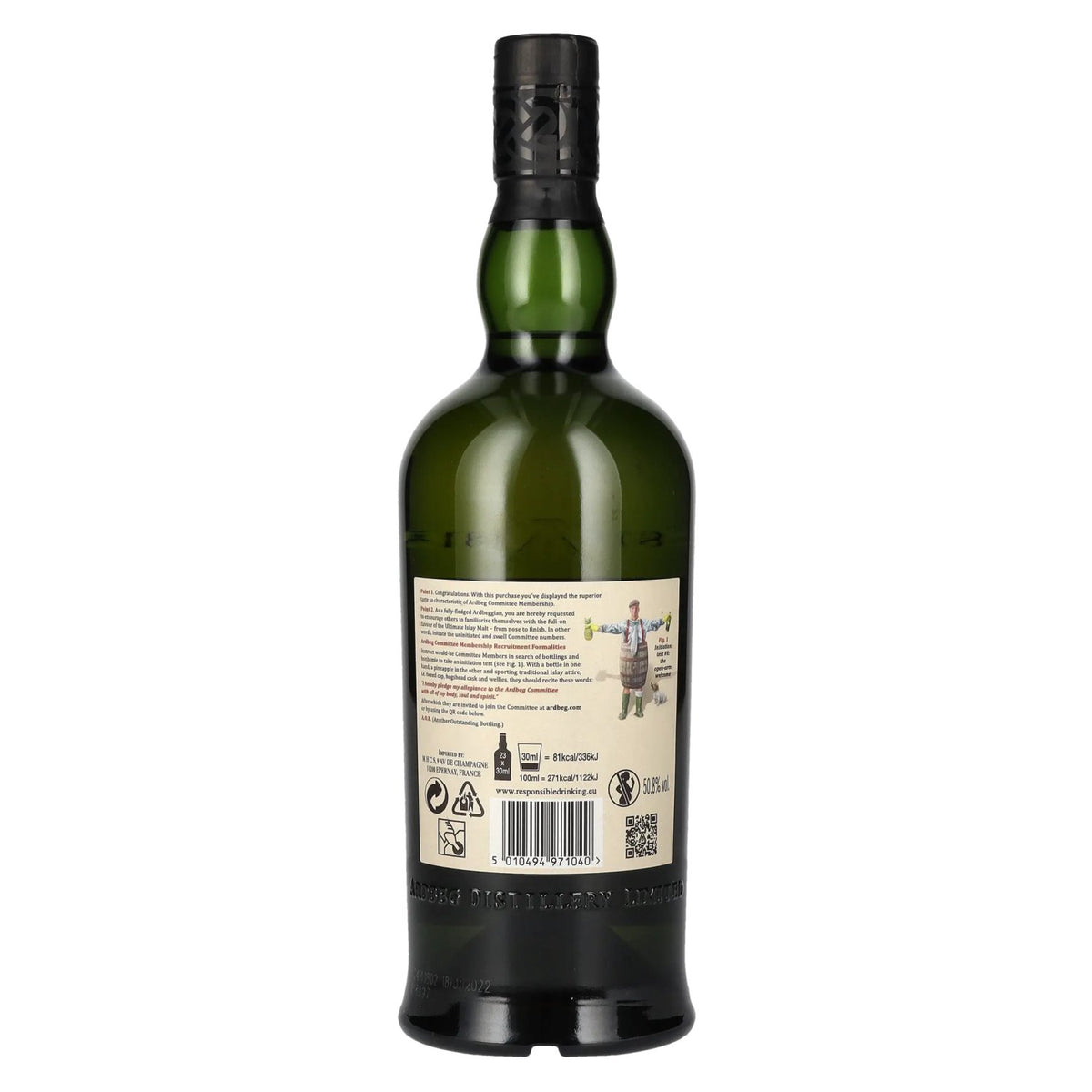 Ardbeg 8 Years Old FOR DISCUSSION Islay Single Malt 50.8% ABV 0.7l