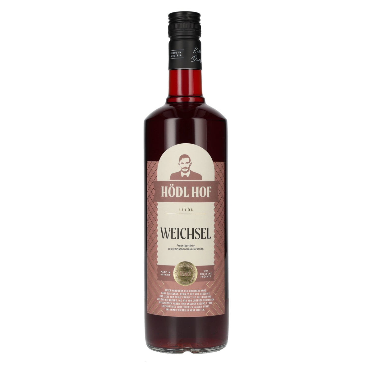 Hödl Hof Original WEICHSEL Fruit Juice Liqueur 20% vol. 1 litre