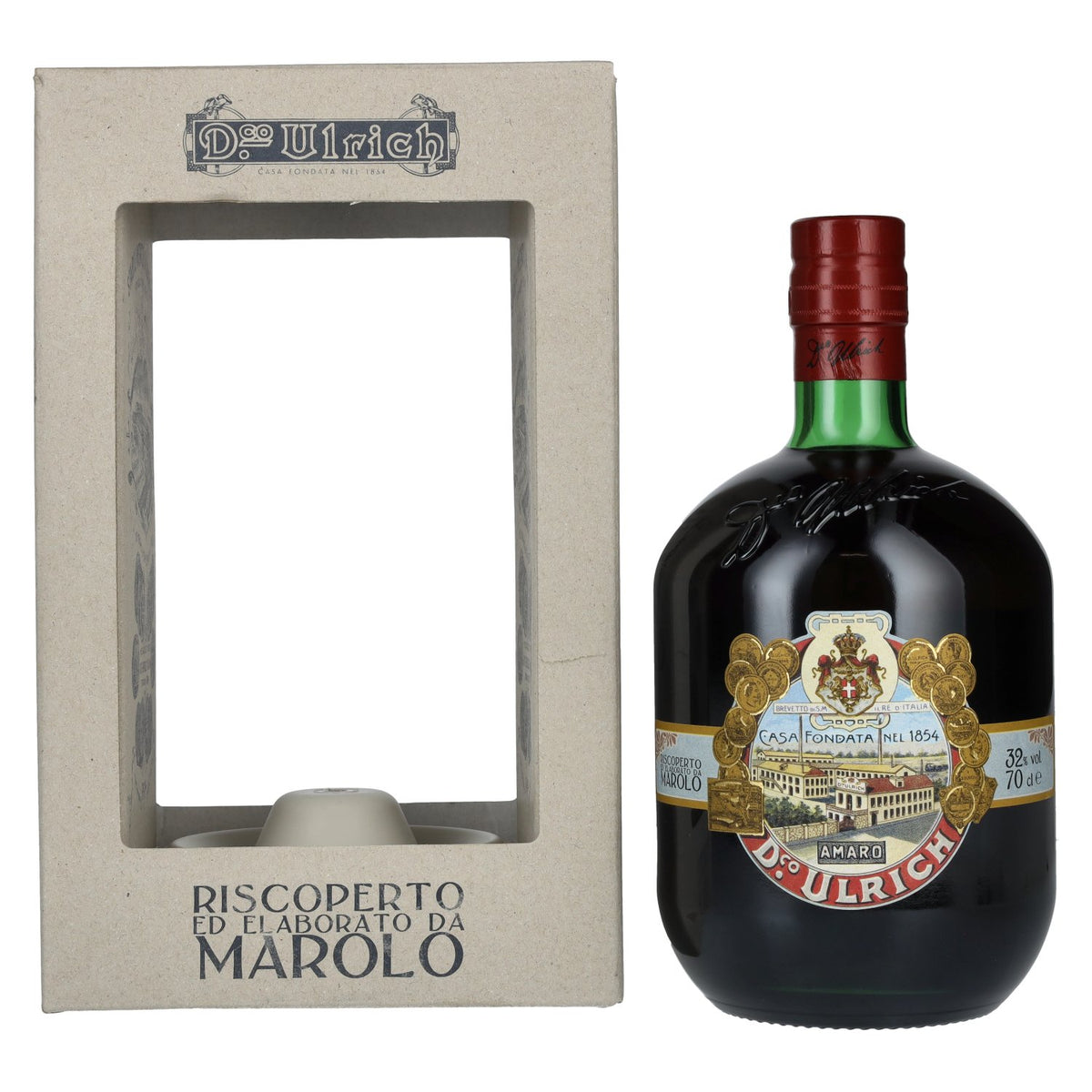 D.Co Ulrich Amaro da MAROLO 32 % vol., 0,7 l, dans un coffret cadeau
