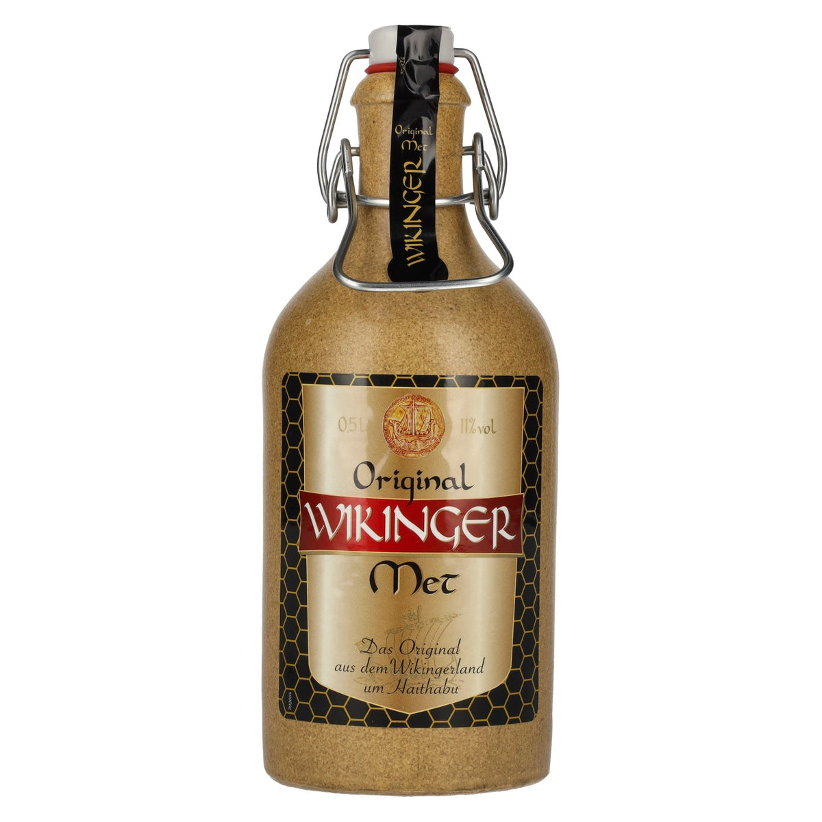 Wikinger Met Original 11 % vol., 0,5 l, dans une cruche en terre cuite