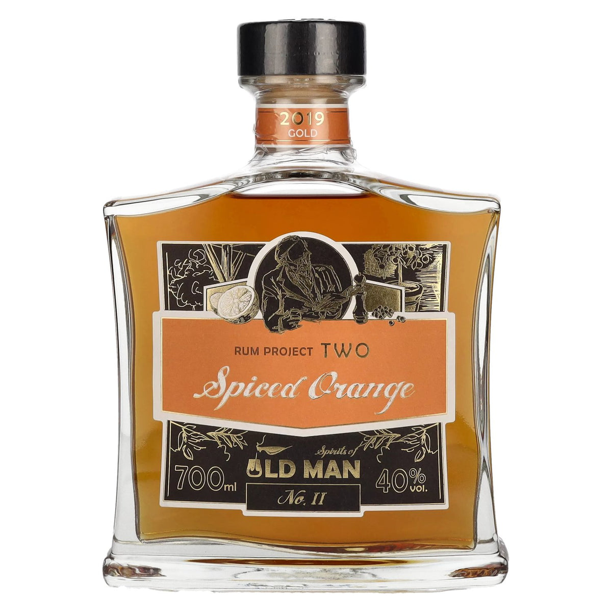 Old Man Rum Project TWO Spiced Orange 40% vol. 0,7 l