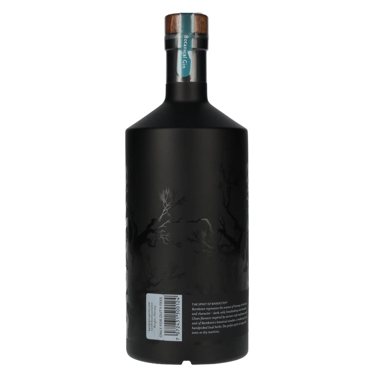 Gin botanique Bareksten 46 % vol. 1 l