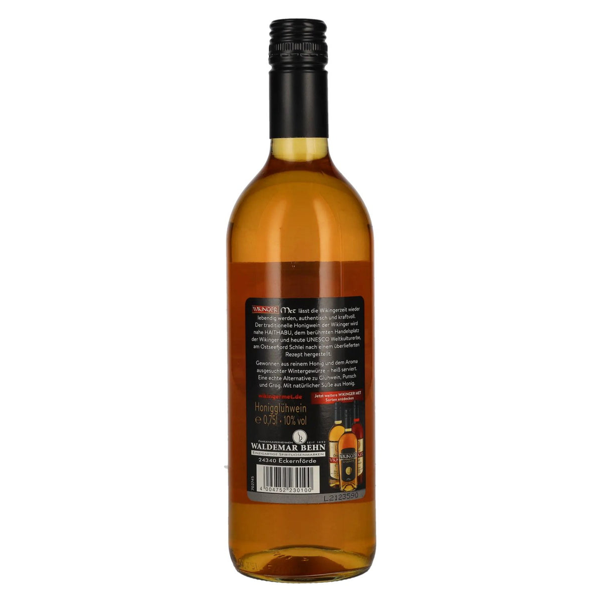 Wikinger Met Honey Mulled Wine 10% ABV 0.75l