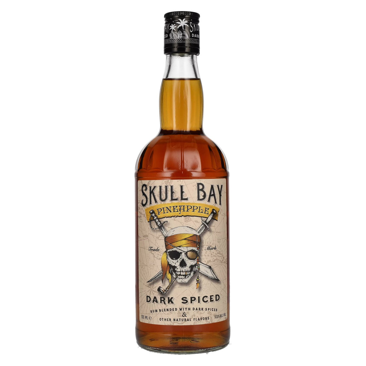 Skull Bay PINEAPPLE Dark Spiced 37,5% vol. 0,7 l