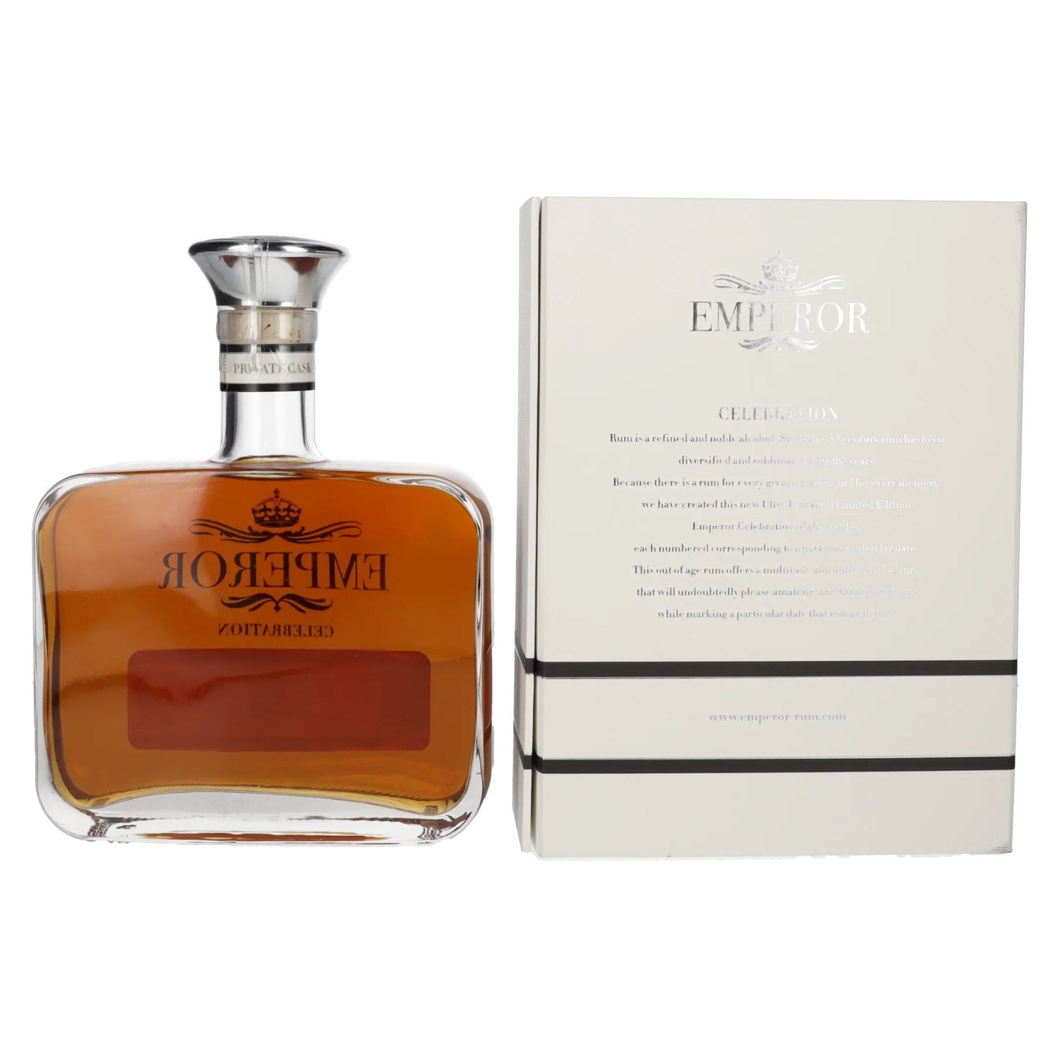 Emperor Mauritian Rum Celebrations PRIVATE CASK SELECTION Pinot Noir Finish 42% Vol. 0,7l in geschenkverpakking