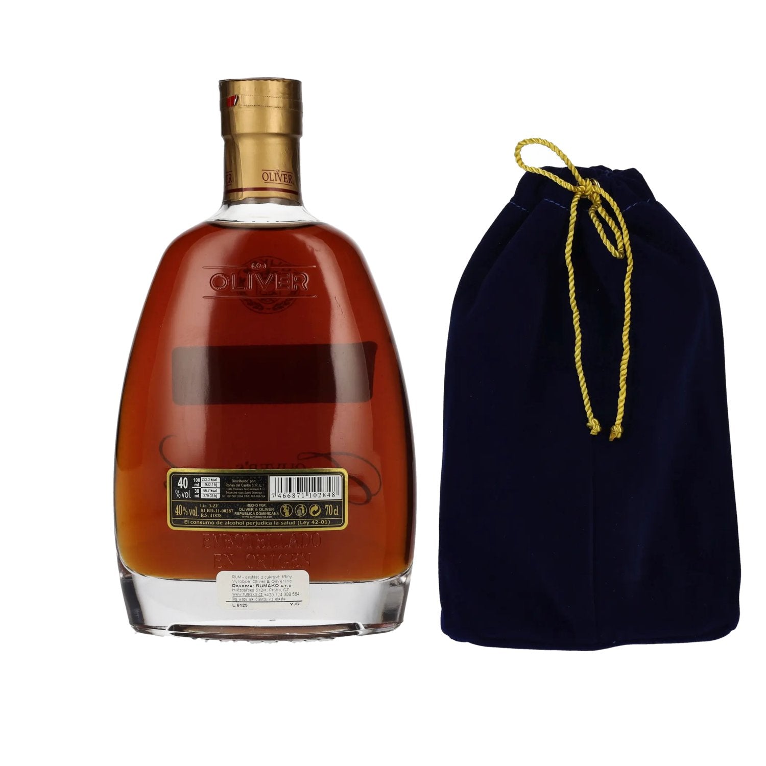 Oliver's Exquisito Sistema Solera Ron 1985 40% vol. 0,7l
