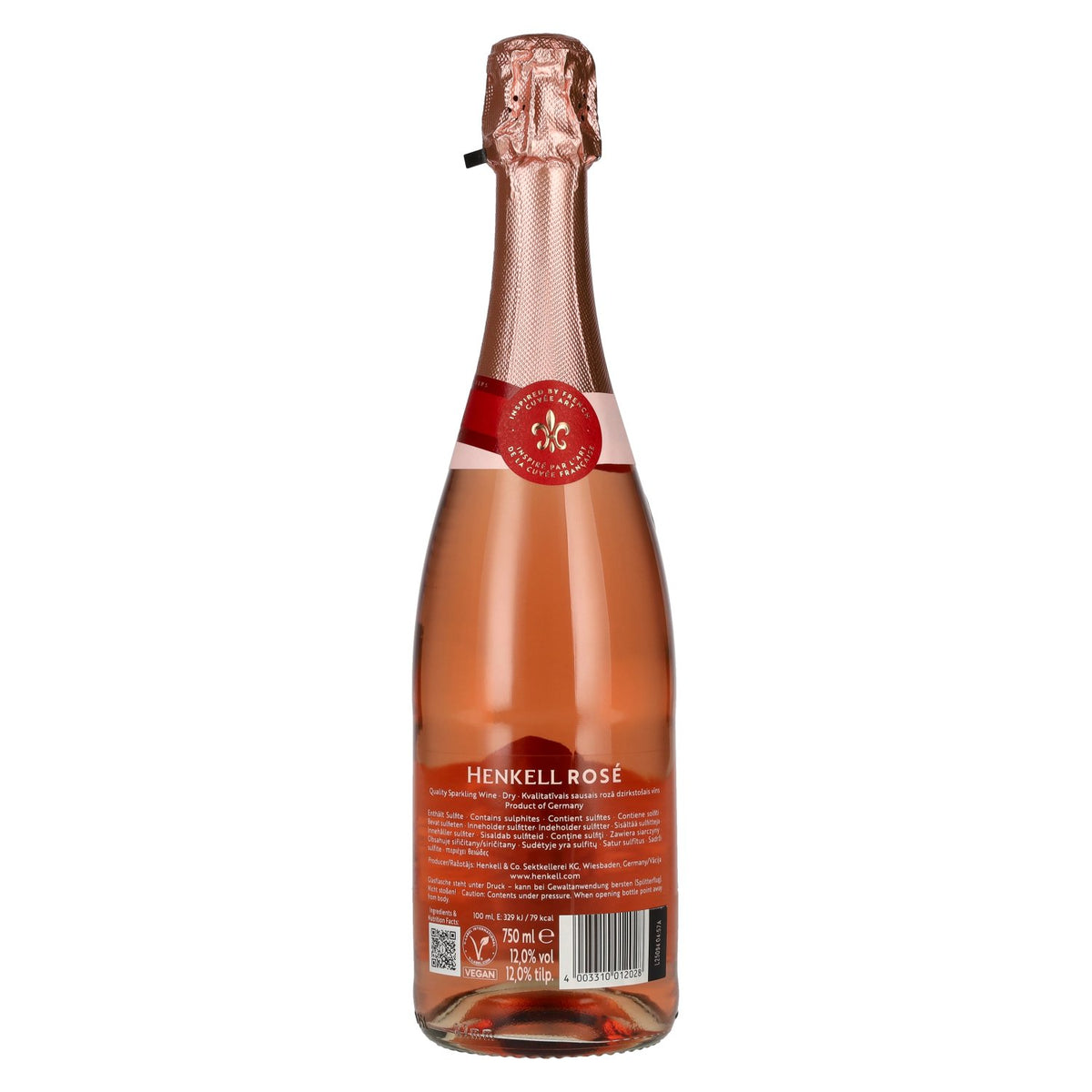 Henkell Rosé 12% ABV 0.75 l