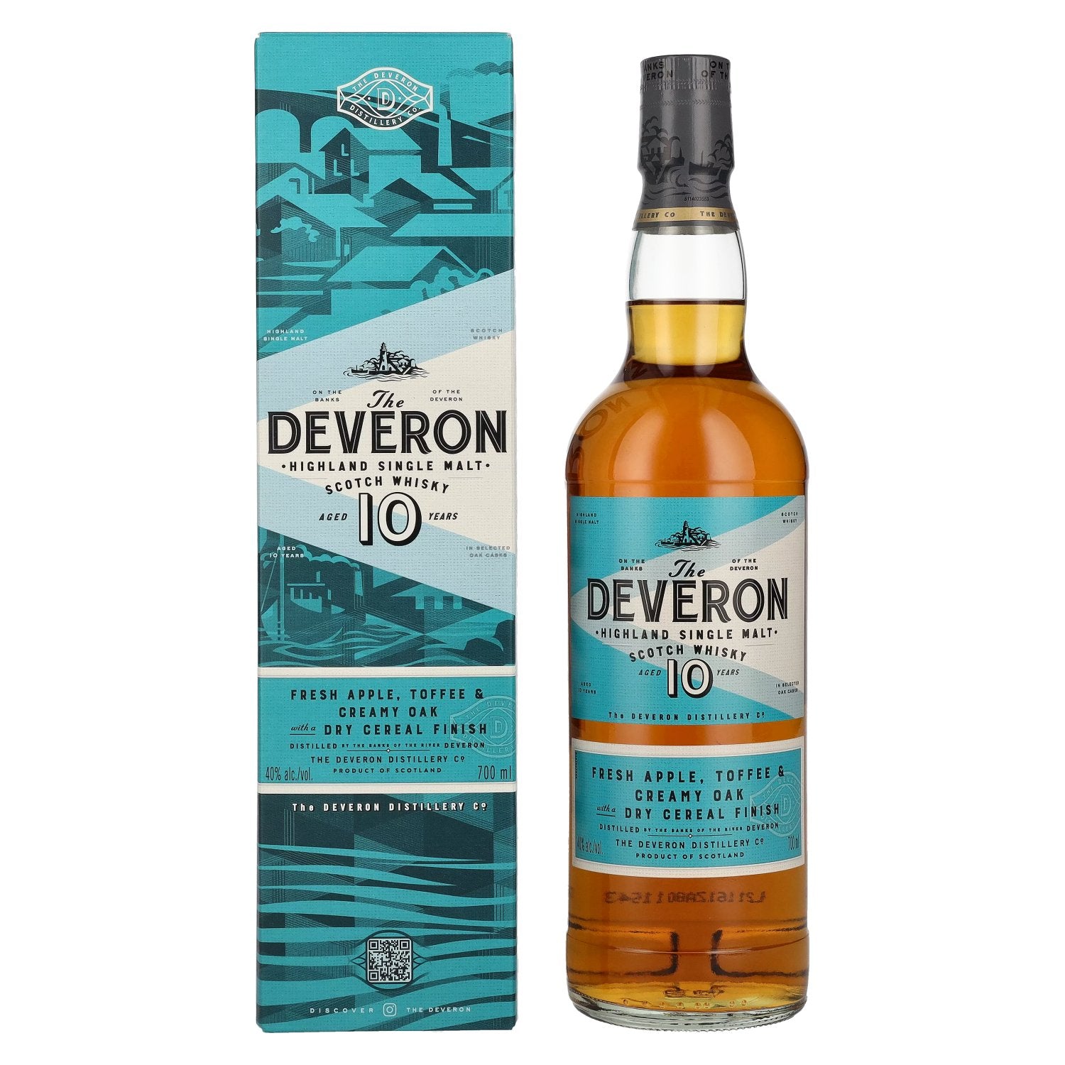 The Deveron 10 Years Old Highland Single Malt Scotch Whisky 40% Vol. 0,7l in Geschenkbox