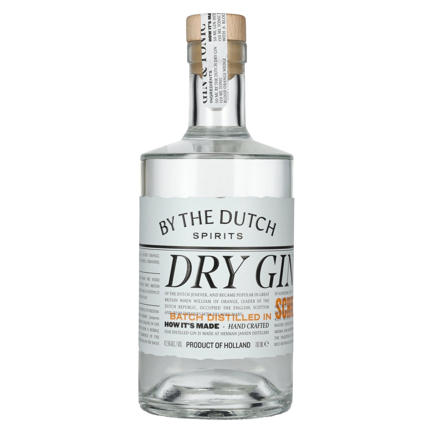By the Dutch Dry Gin 42,5% Vol. 0,7l