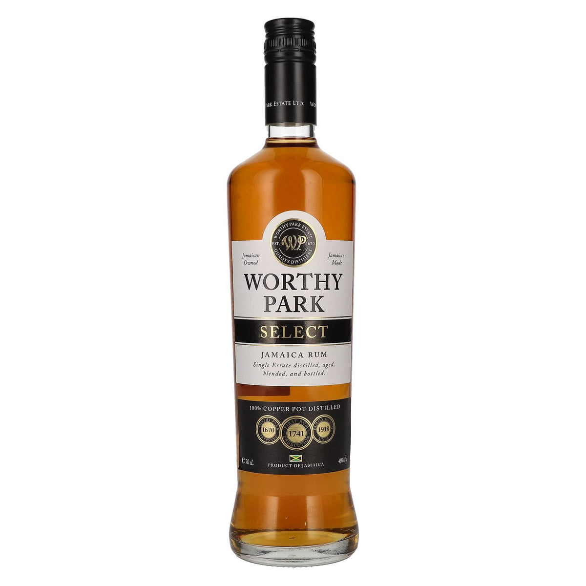 Worthy Park Select Jamaica Rum 40% vol. 0,7 l
