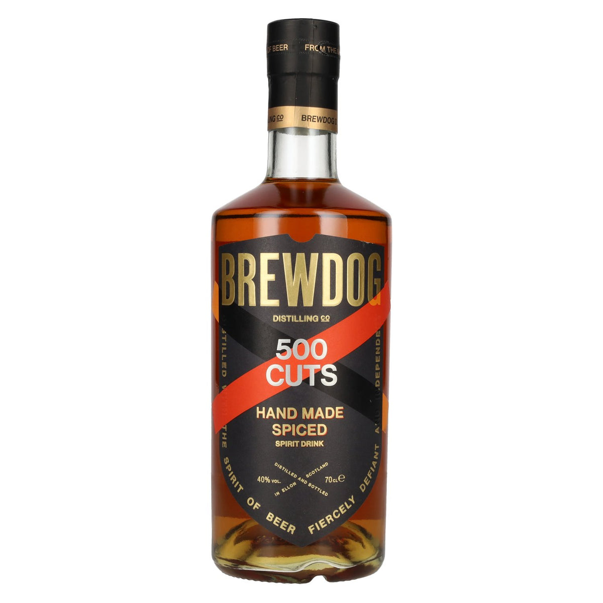 BrewDog 500 CUTS RUM Handgemaakte sterke drank 40% vol. 0,7 l