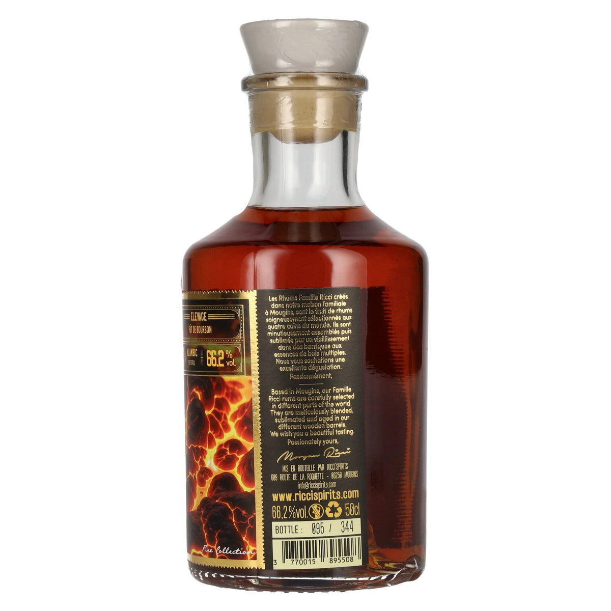 Famille Ricci Australie Rare Single Cask Rhum Vieux 2007 66,2% Vol. 0,5l