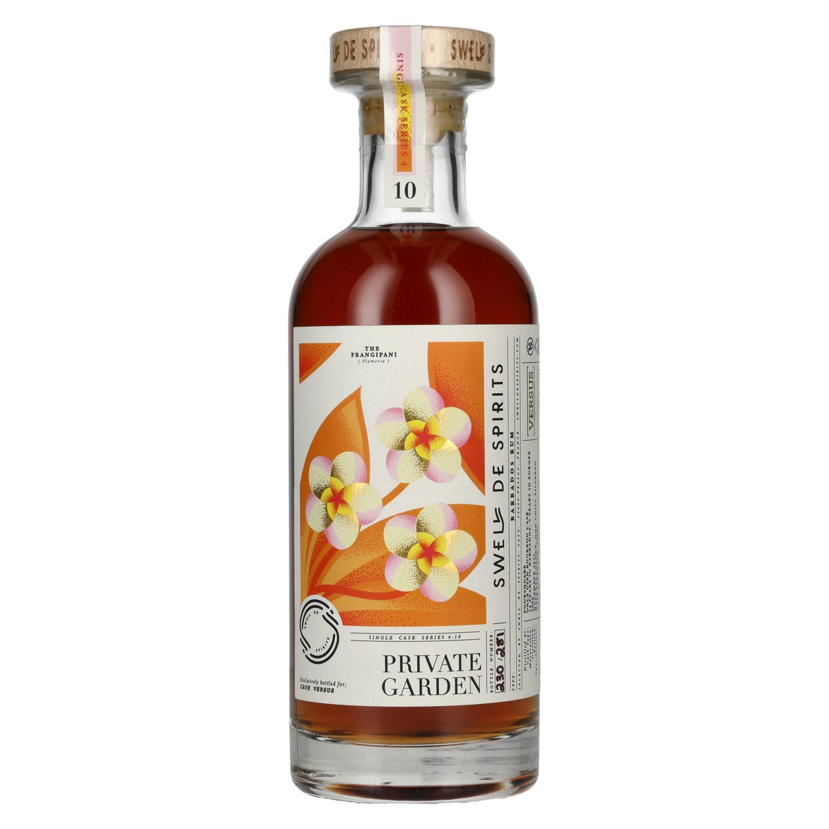 Foursquare PRIVAT GARDEN Swell De Spirits Single Cask Rum Series 4-10 2006 59% vol. 0.5 l