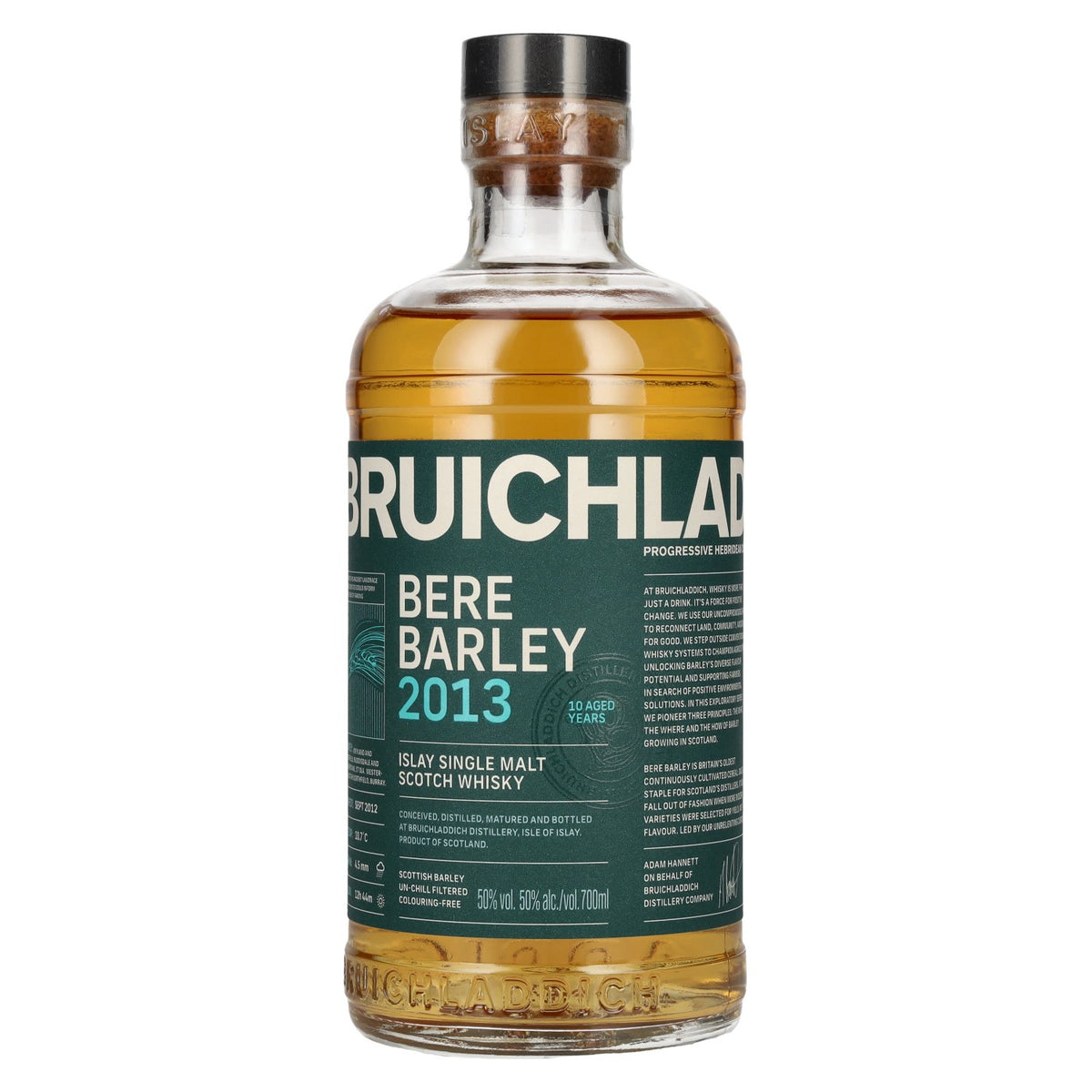 Bruichladdich BERE BARLEY 10 Years Old 2013 50% vol. 0,7 l