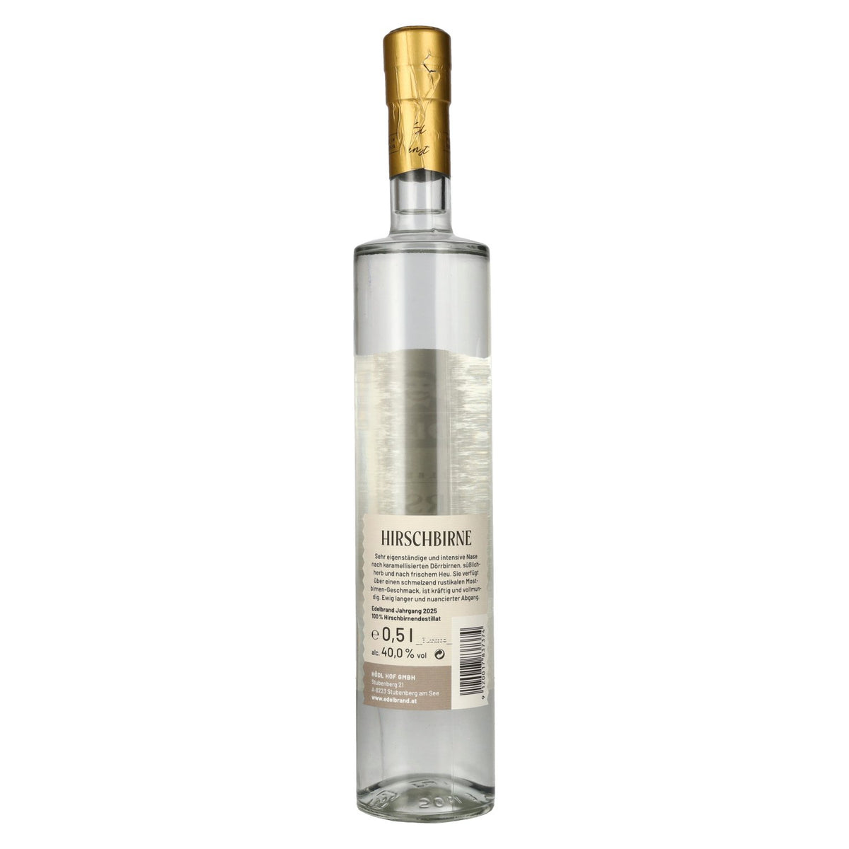 Hödl Hof HIRSCHBIRNE Edelbrand 2025 40% Vol. 0,5l