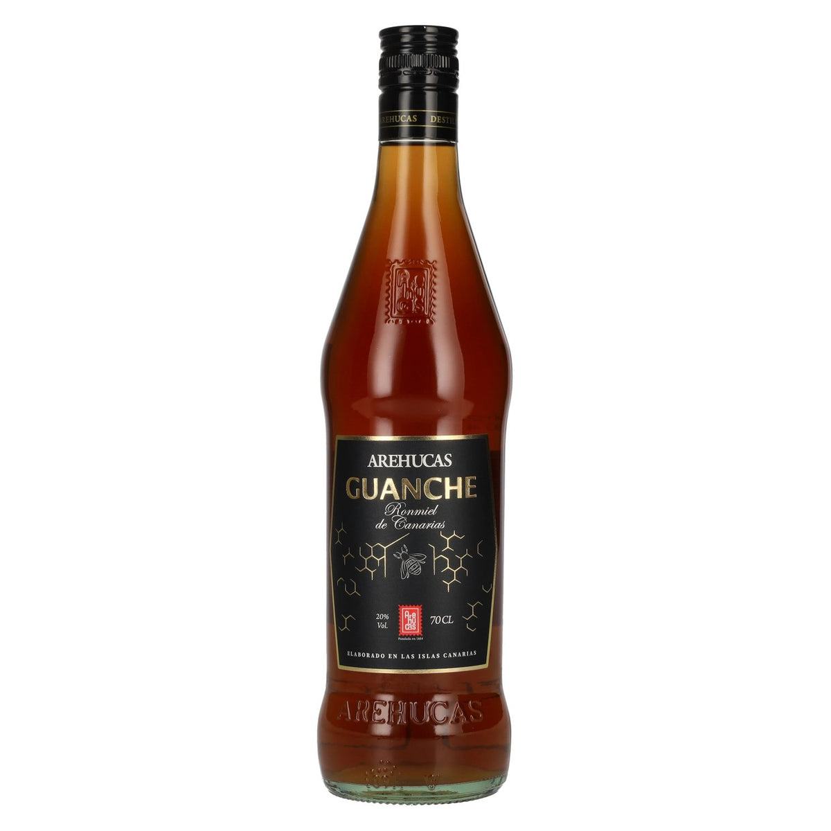 Arehuca Guanche Honigrum-likeur 20% vol. 0,7 l