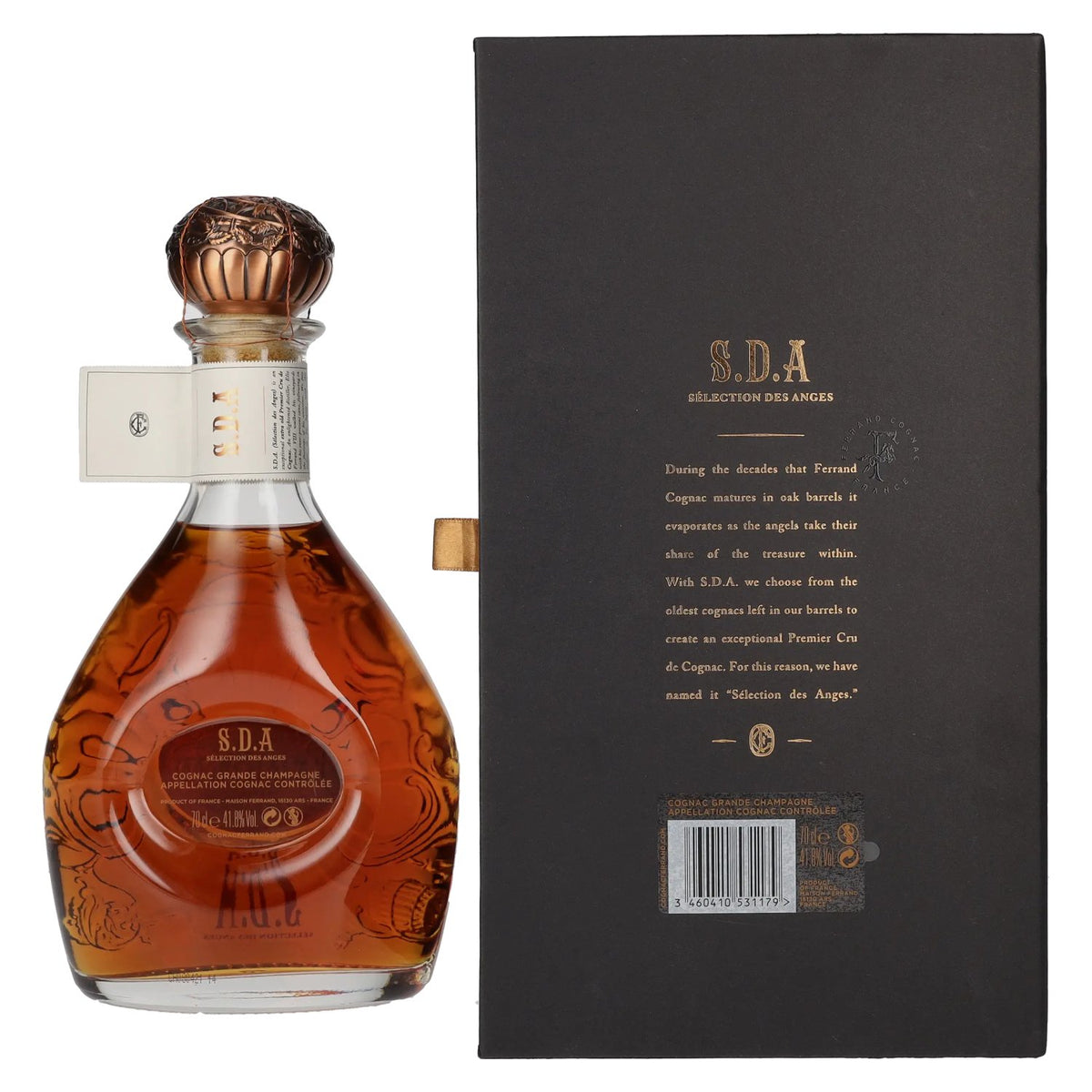 Cognac Ferrand Sélection des Anges Grande Champagne 1er Cru de Cognac 41,8% Vol. 0,7l in Geschenkbox