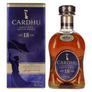 Whisky single malt écossais Cardhu 18 ans d'âge, 40 % vol., 0,7 l, dans un coffret cadeau