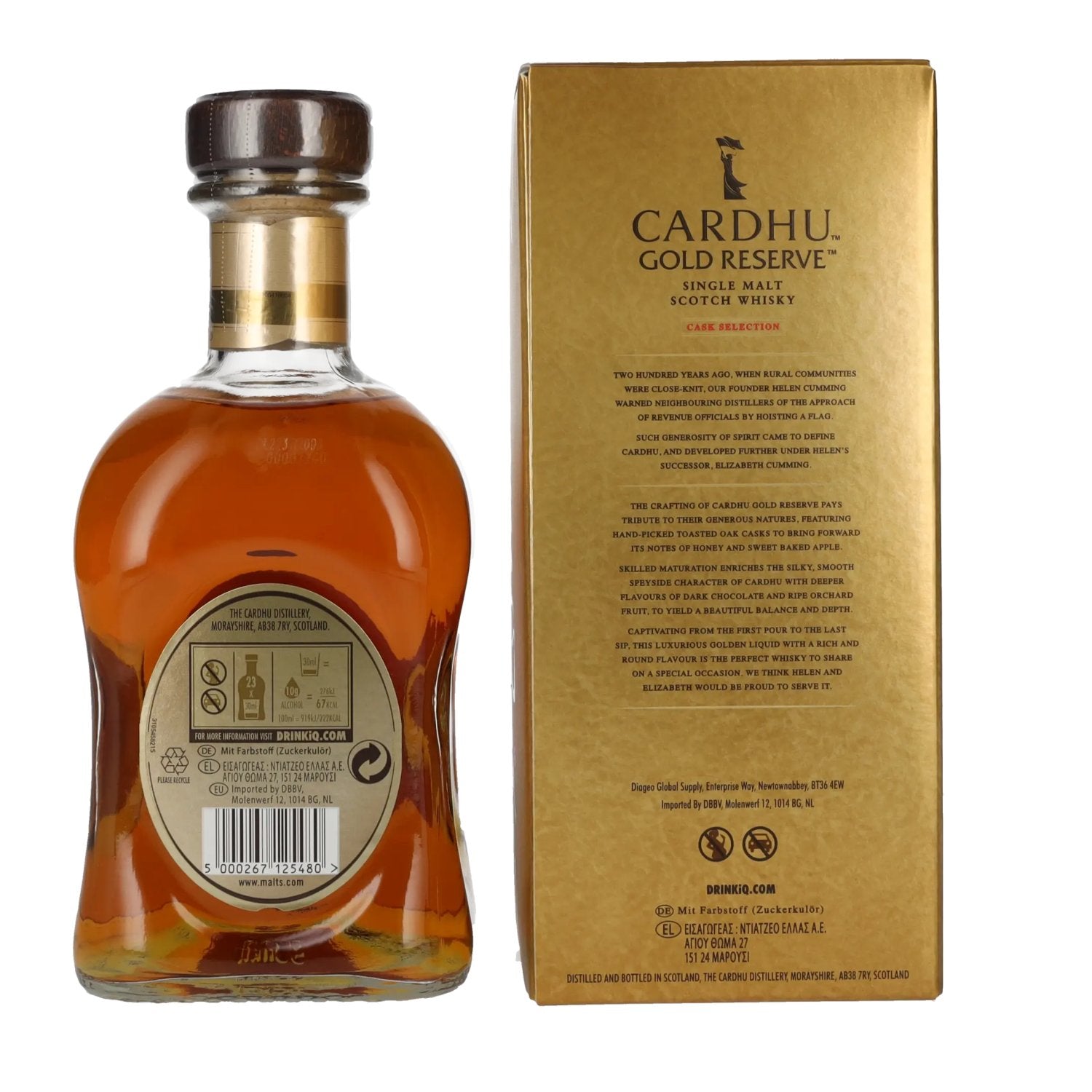 Cardhu Gold Reserve Cask Selection Single Malt Scotch Whisky 40% Vol. 0,7l in Geschenkbox