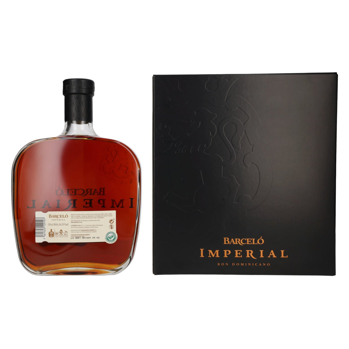 Barceló Imperial Ron Dominicano 38% Vol. 1,75l in Geschenkbox