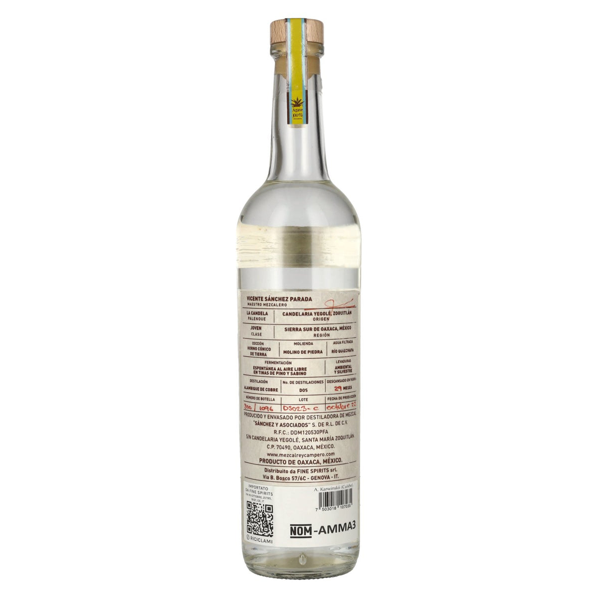 Rey Campero Mezcal CUISHE 48.7% vol. 0.7 l