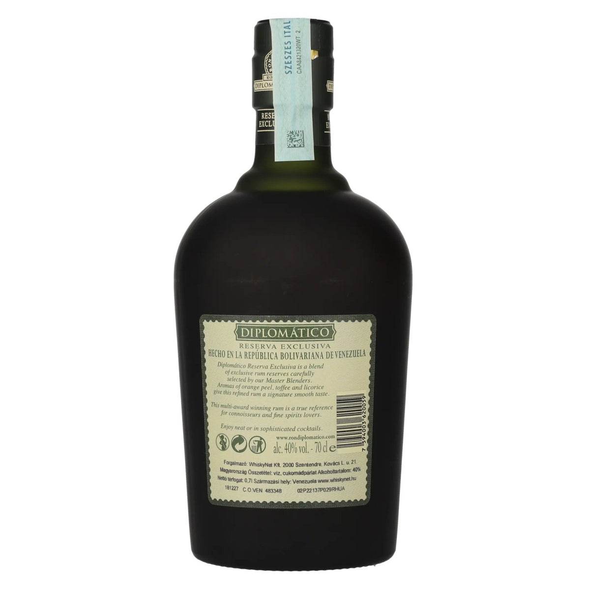 Diplomático RESERVA EXCLUSIVA Rhum vieilli 40 % vol. 0,7 l