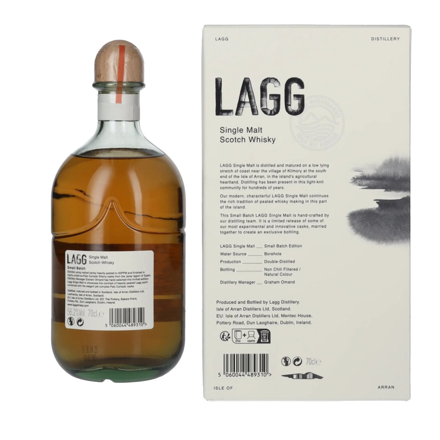 LAGG Small Batch Single Malt Scotch Whisky ex-Palo Cortado Sherry Cask 56,2% Vol. 0,7l in geschenkverpakking