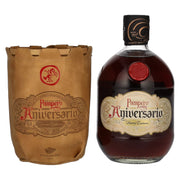 Pampero Aniversario Reserva Exclusiva Roner Extra Añejo 40% Vol. 0,7l in lederen etui